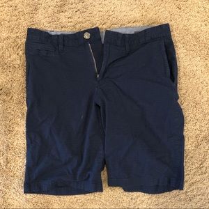 Wallin & Bros Navy Khaki Shorts - 33